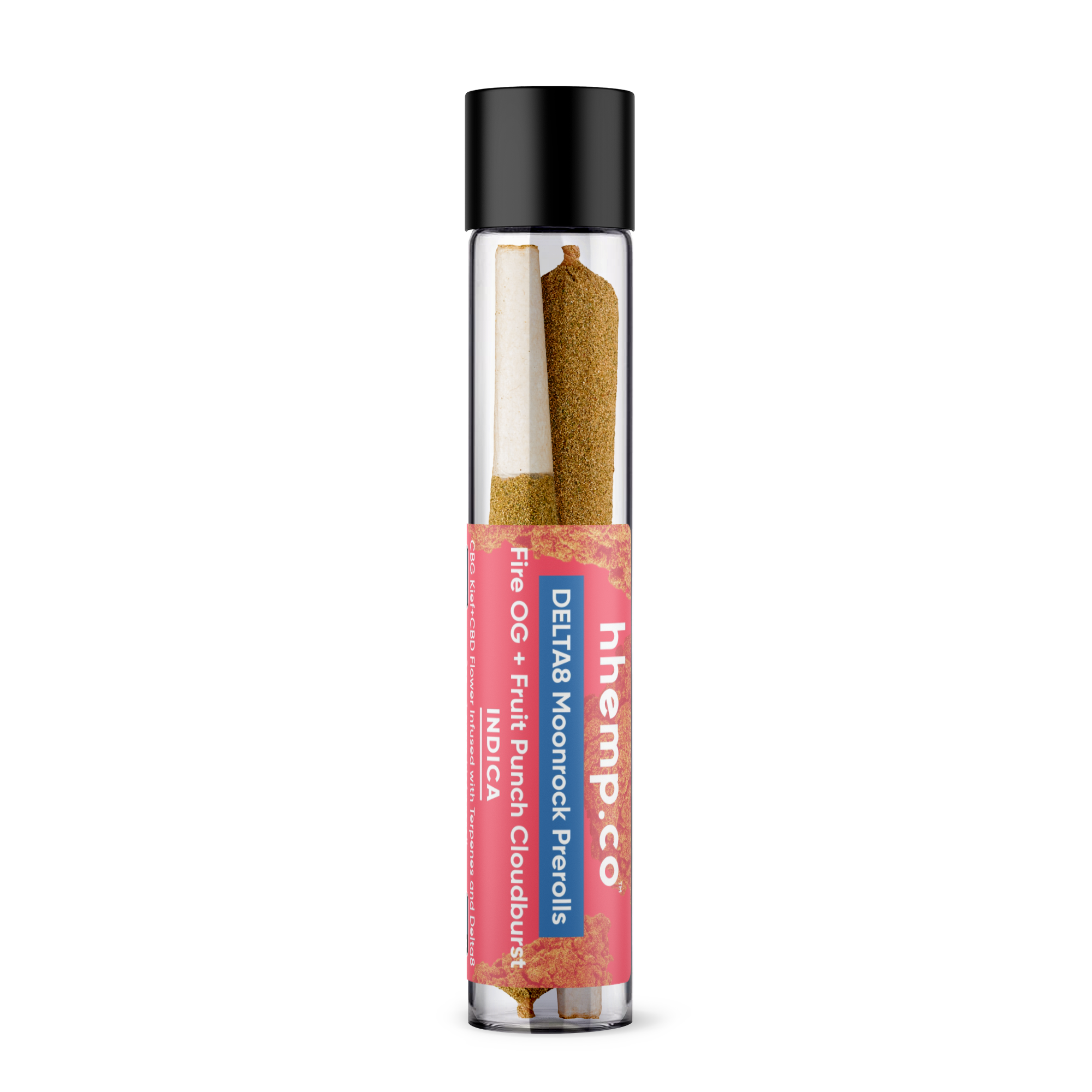 Delta8 CBG+CBD 2ct Moonrock Prerolls - Unit