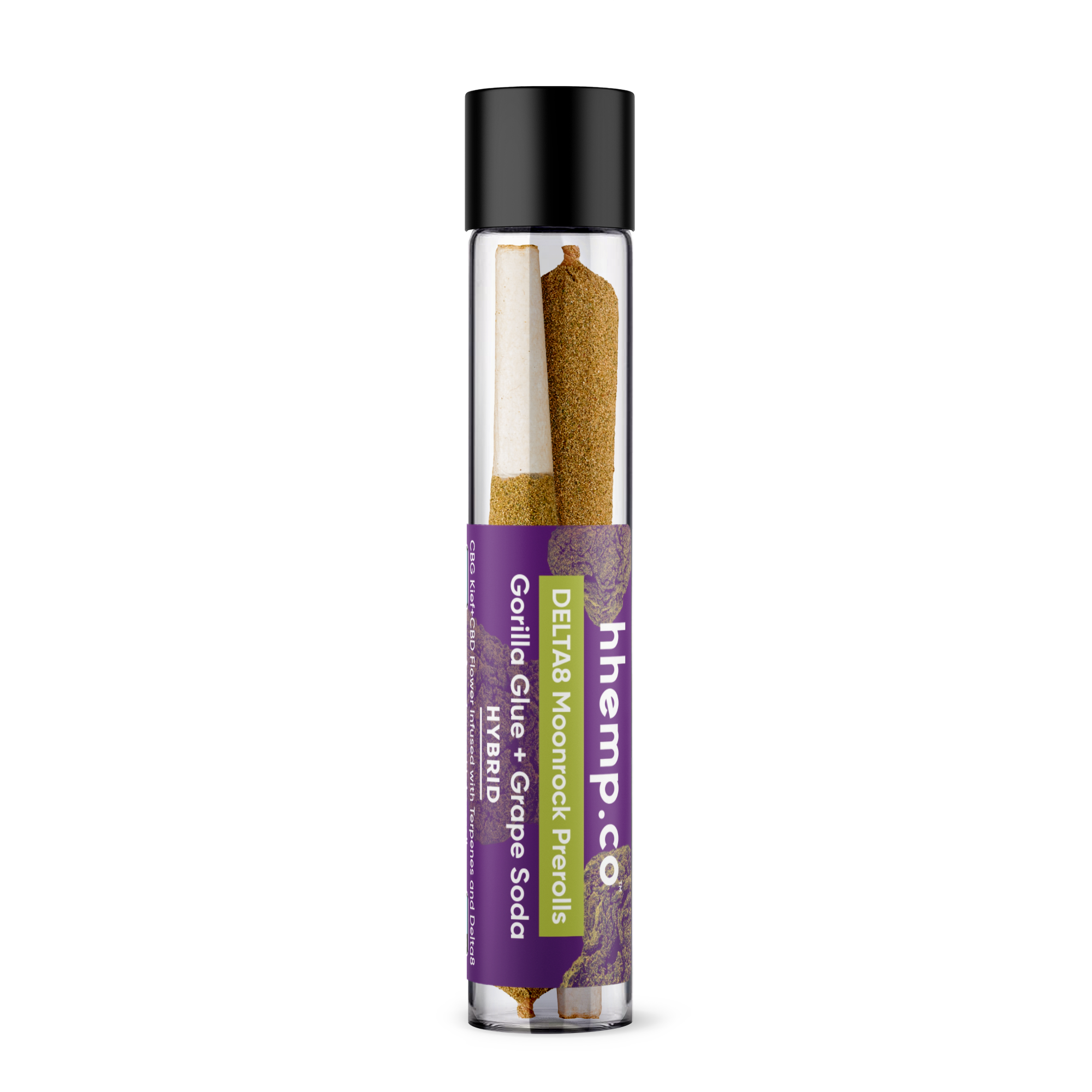 Delta8 CBG+CBD 2ct Moonrock Prerolls - Unit