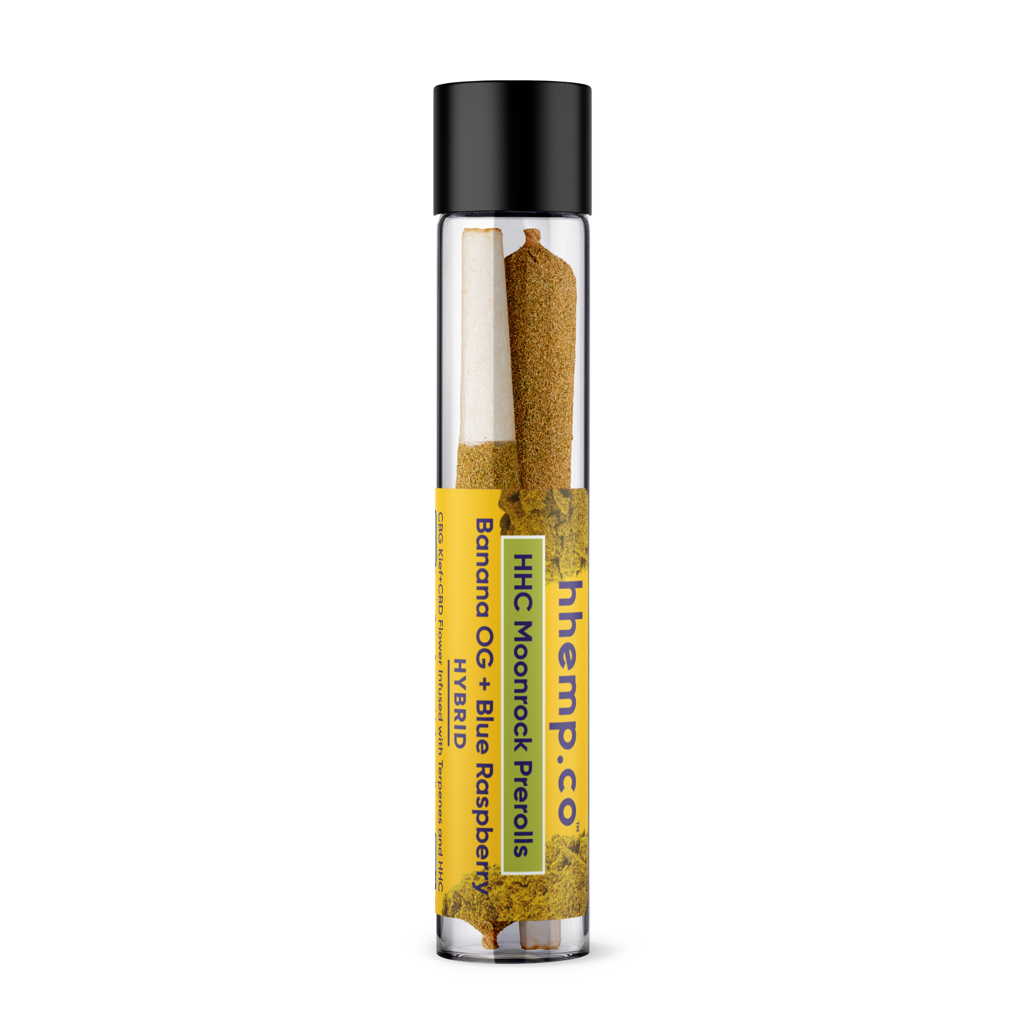 HHC CBG+CBD 2ct Moonrock Prerolls - Unit