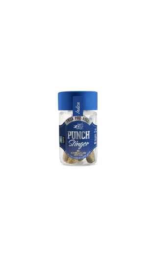 PUNCH - Stinger THCa 5ct 0.5g Infused / Keifed Prerolls