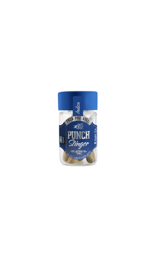 PUNCH - Stinger THCa 5ct 0.5g Infused / Keifed Prerolls