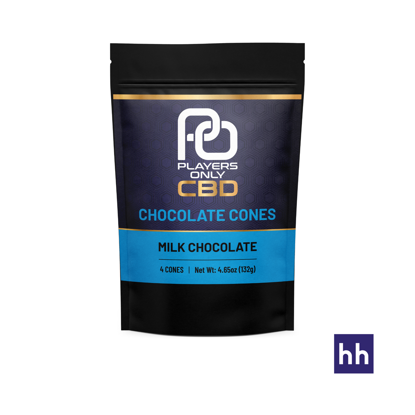 Players Only CBD - 4ct Chocolate Cones