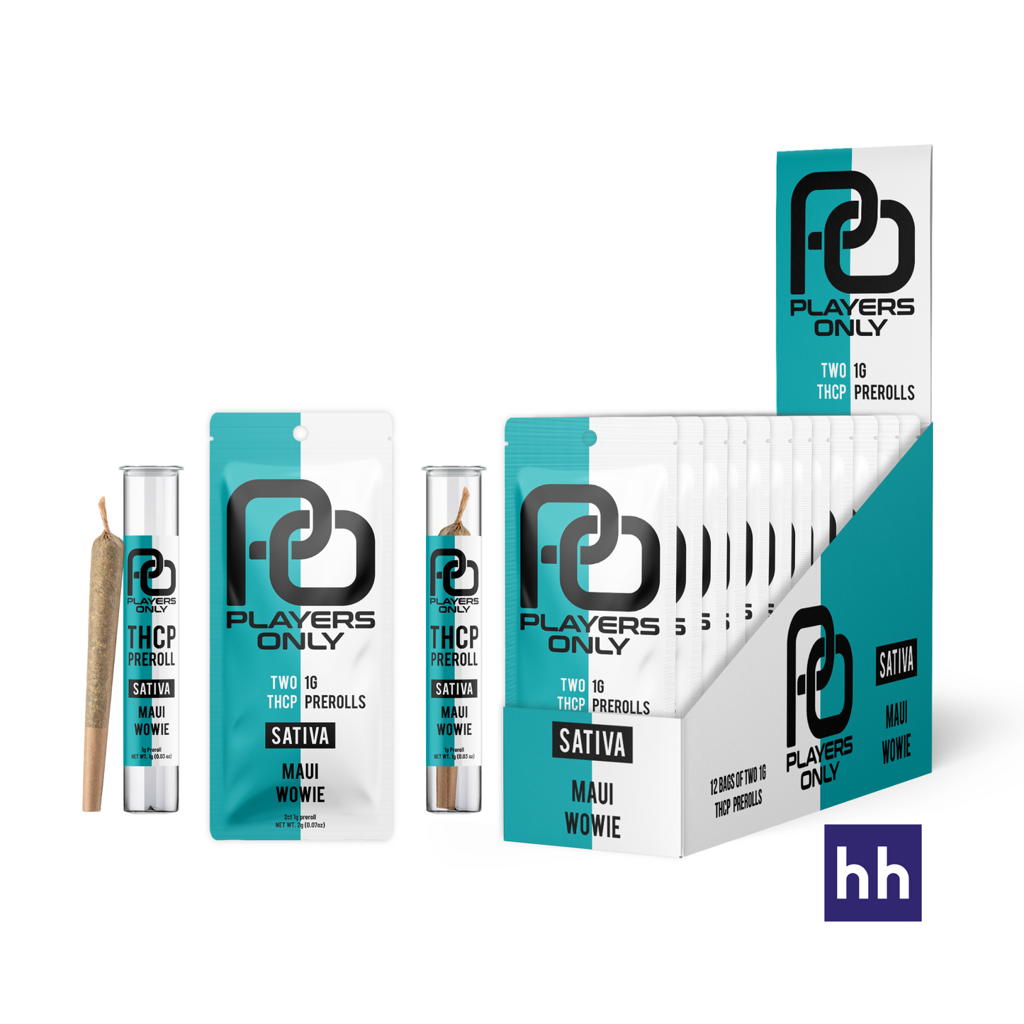 Players Only - 2ct THCp 1g Preroll Pouch