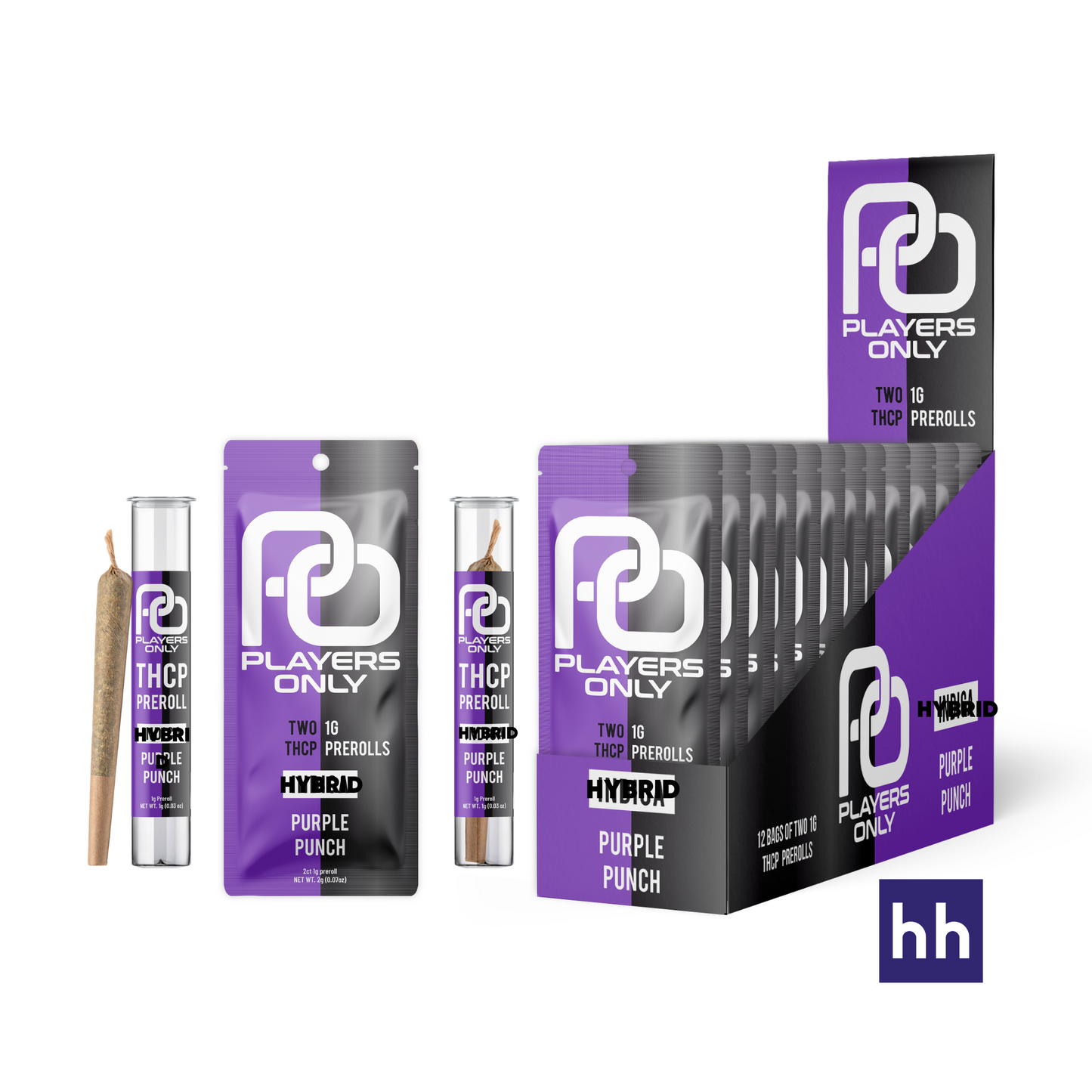 Players Only - 2ct THCp 1g Preroll Pouch