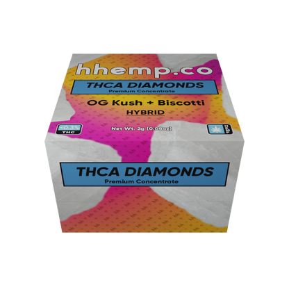 hhemp.co Premium THCa Diamonds 2g - (Unit)