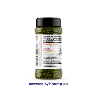 Back view of the SOFT SRRVE 14G THCA Flower Super Shake Hella Gelatos package, including detailed product information and usage instructions.