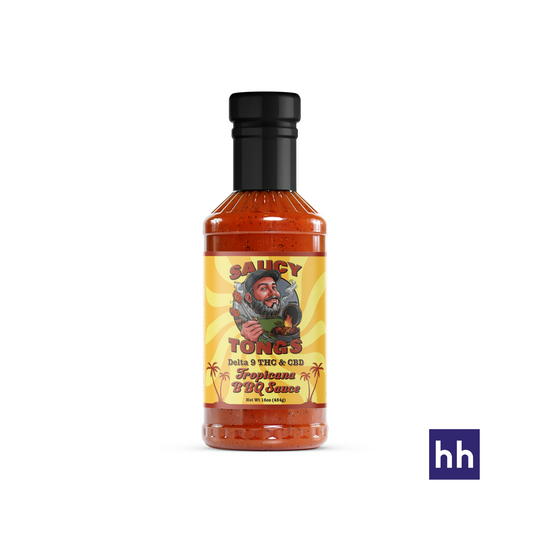Saucy Tongs - D9 Infused Tropicana BBQ Sauce