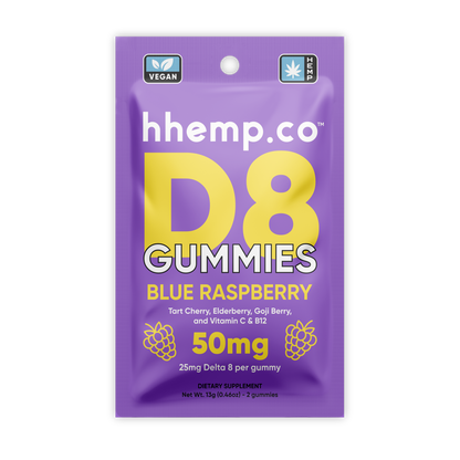 hhemp.co Delta 8 50mg 2pk Gummies - (Unit) - hhemp.co Wholesale 