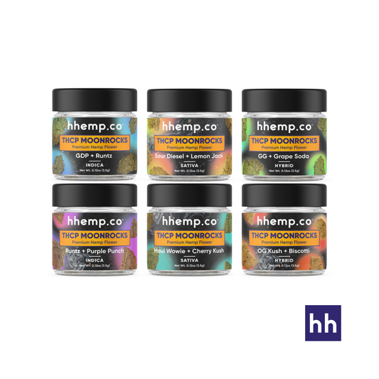 hhemp.co - 3.5g THCp Moonrocks Jar