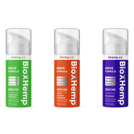 BioXHemp Nerve Formula Advanced Recovery Cream - (Unit) - hhemp.co Wholesale 