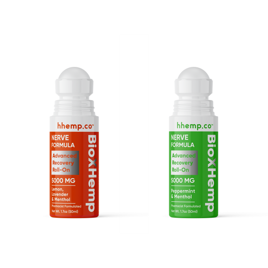 BioXHemp Nerve Formula Advanced Recovery Roll-On - (Unit) - hhemp.co Wholesale 