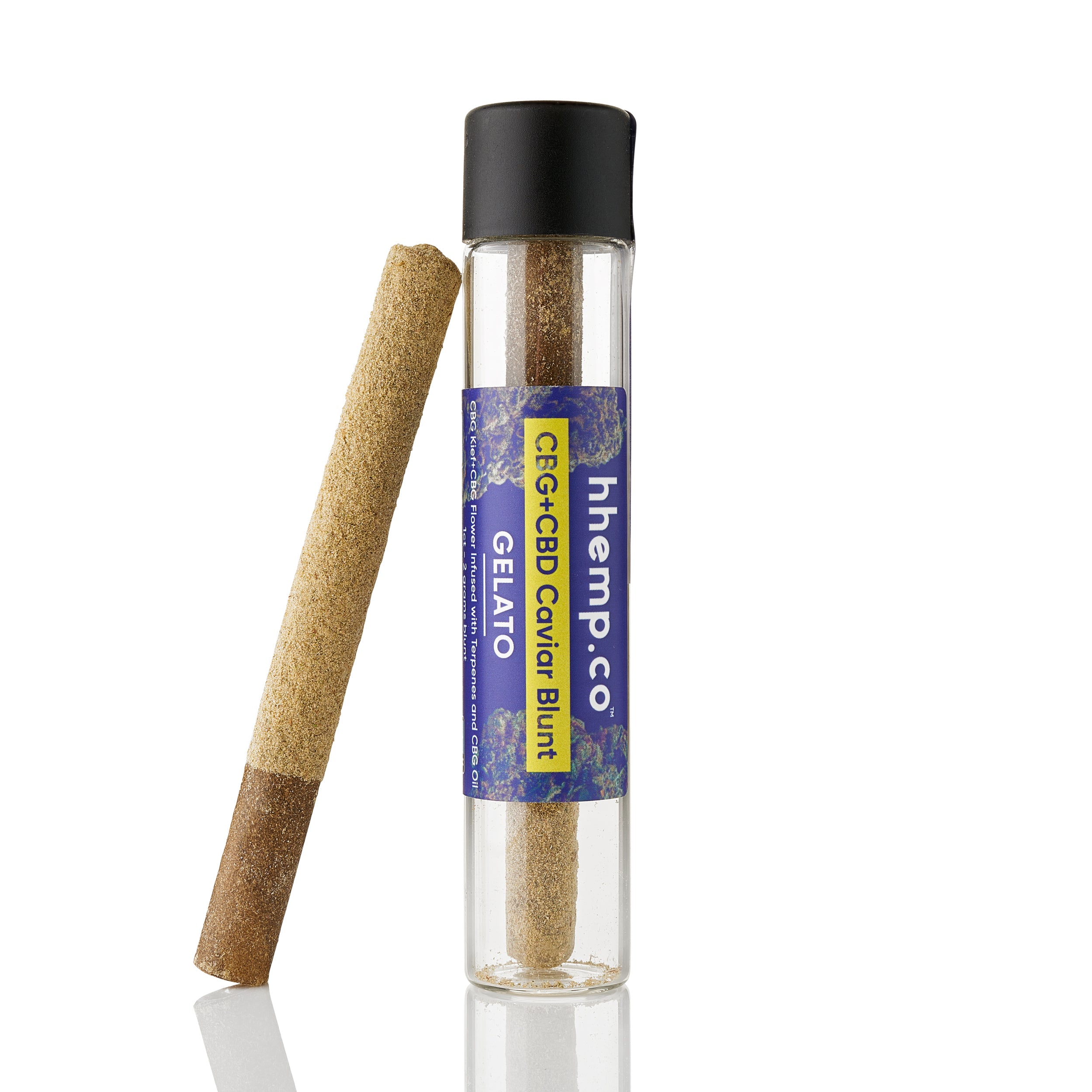 CBG+CBD 2g Kief Blunt - Gelato (12ct) - Box